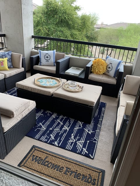 Beautiful spacious patio! 
Brand New Furniture!