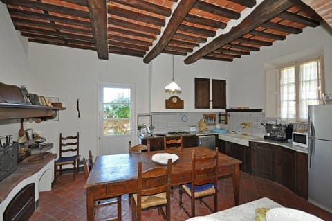 Panoramic Villa, Multiple Bedrooms, Private Pool (Villa Camaiore) | Private kitchen | Fridge, microwave, oven, stovetop