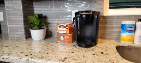 Keurig Coffee maker with free coffee provided