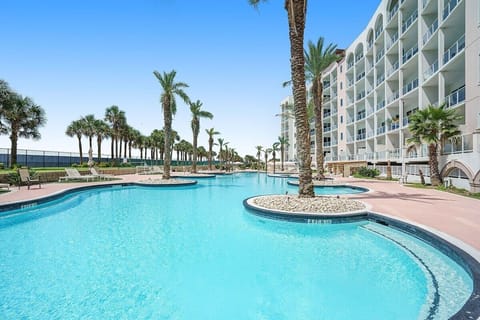 Cascading Pools at Diamond Beach Resort