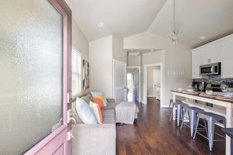 This is the view from the main door.