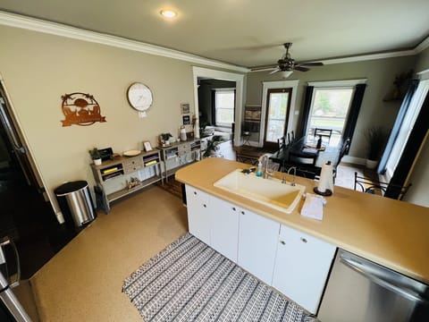 Open Floor Plan, large Kitchen. Lake Charlevoix views