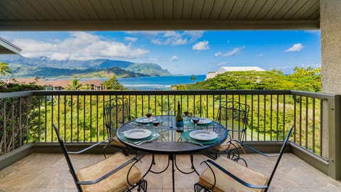 Hanalei Bay Resort #33034 - Ocean View Dining Lanai