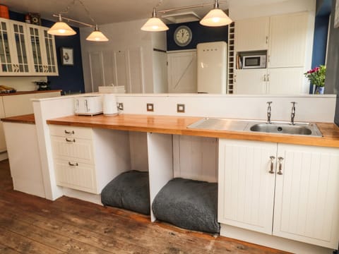 Cottage | Private kitchen | Fridge, dishwasher, electric kettle, toaster