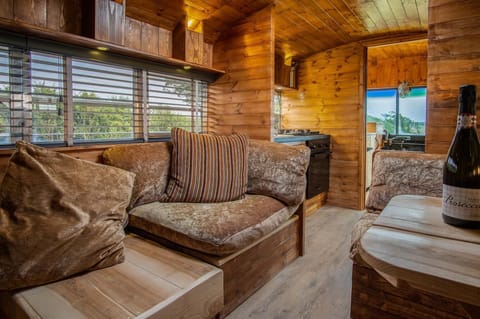 American School Bus - 1 Bedroom  - Blossom Farm - Tiers Cross (20648)