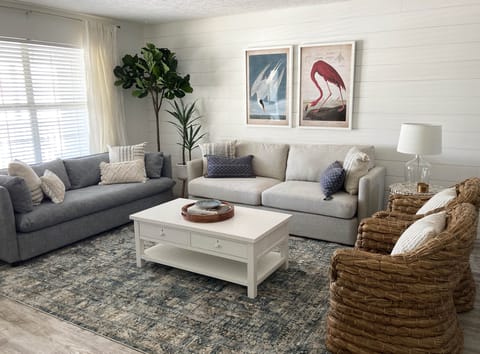 Spacious living room