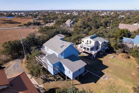 Aerial Back Side View