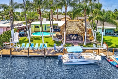 Immaculate backyard with fun for all ages!