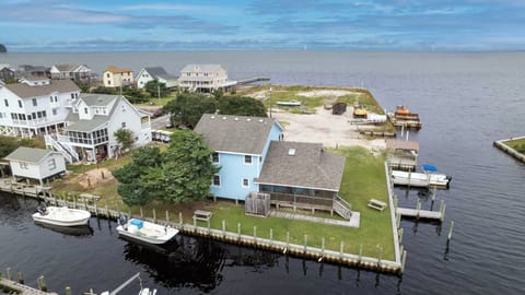Aerial Canal View towards Sound