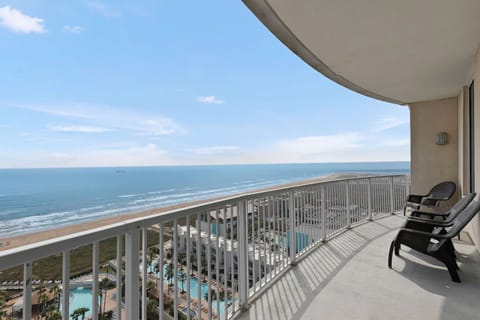Gorgeous Gulf balcony view