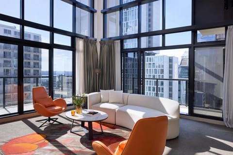 Three Bedroom Penthouse | Hypo-allergenic bedding, in-room safe, desk, blackout drapes