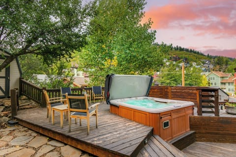 Hot tub's ready.