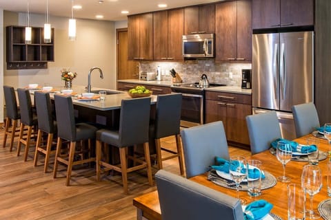 Breckenridge Grand Lodge on Peak 8   Master kitchen and dining