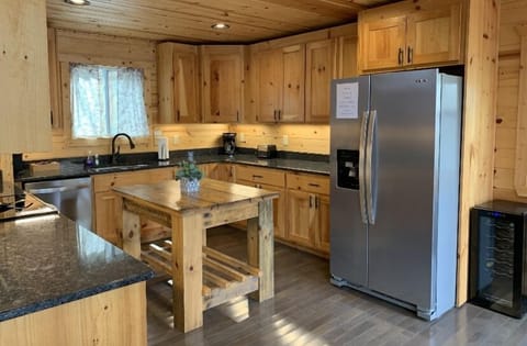 Fully stocked kitchen