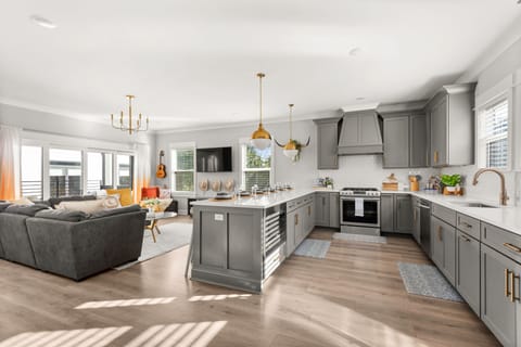 Welcome to Nashville! Wide-open floor plan with plenty of room for activities.