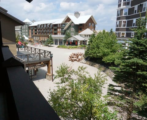 View of the Village from your private balcony