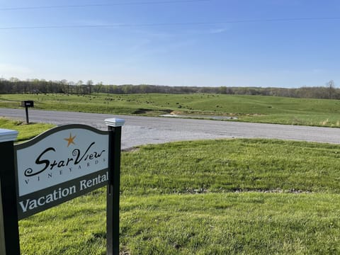 Our furry neighbors are RIGHT across the street!