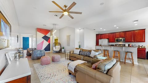 Huge open floor plan