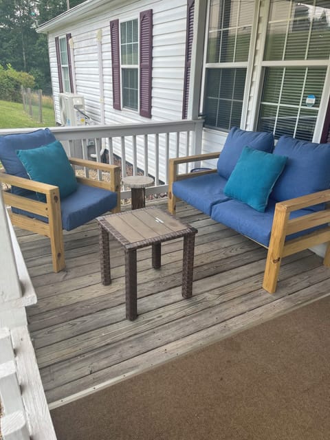 Sit back and relax on the front porch.