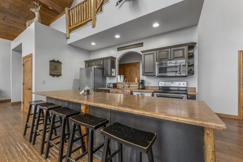 Kitchen and bar seating