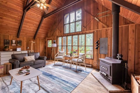 Open and spacious living room! Enjoy the view from the couch or anywhere really.