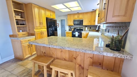 Kitchen with bar space & Pantry closet