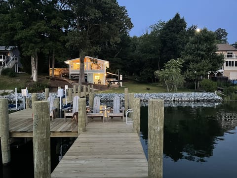 New dock 2023!  Bring your boat and cruise the bay at your leisure.