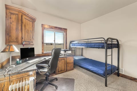 Office with bunk beds