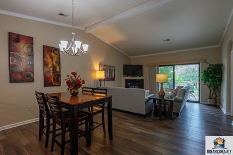Dining Area and Living Room