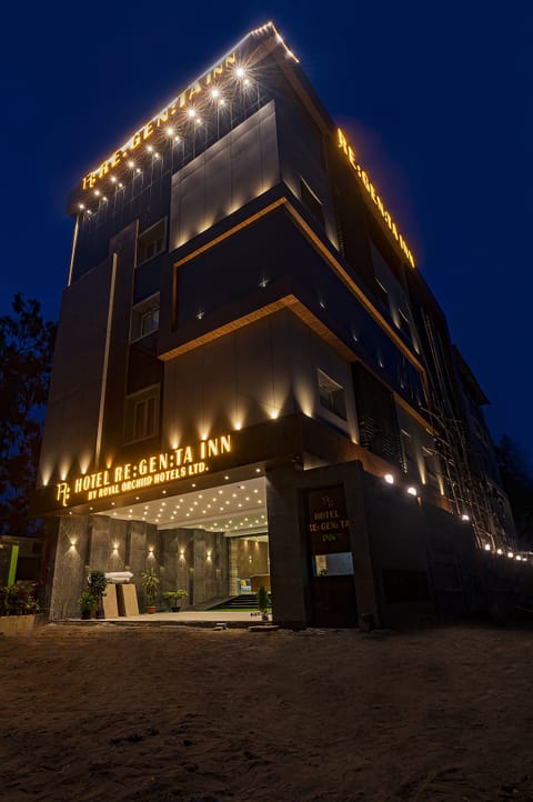 Front of property - evening/night