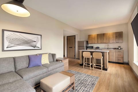 Suite, 1 Bedroom | In-room safe, desk, laptop workspace, iron/ironing board