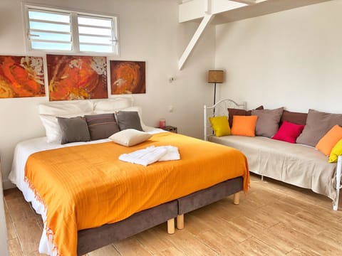 The room of the Exotik gîte