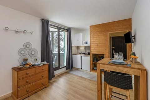 Renovated flat mountain style