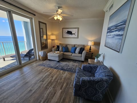 Gulf front living room