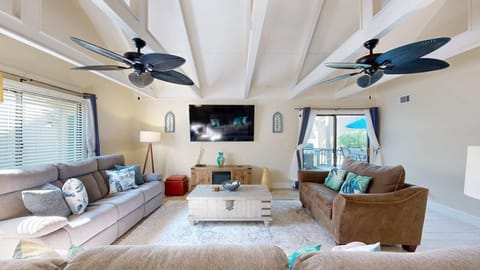 Living Room with HDTV
