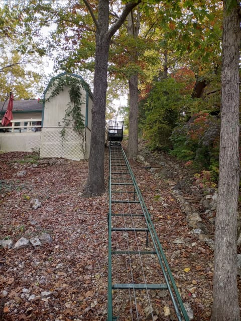 Tram to haul the heavy things, and grandma!