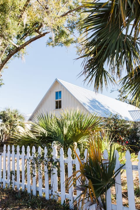 Located in Historic St. Andrews, Florida on a quiet, oak-lined street