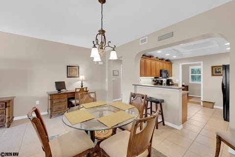 There's also a desk for working remotely