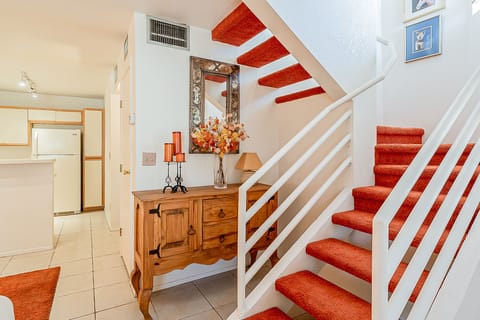 Stairs to 2nd bedroom and bath.
