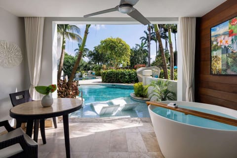 Luxury Room, 1 Bedroom, Garden View (Crystal Lagoon Luxury Room) | View from room