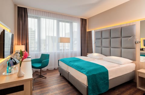Minibar, in-room safe, desk, blackout drapes