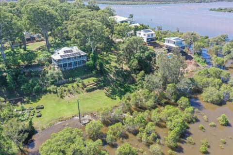 Drone photo of our house 