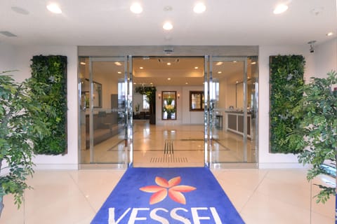 Interior entrance