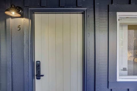Secure entry with personalized smart lock code for easy self-check-in.