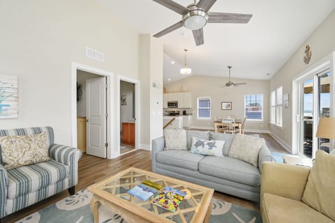 Adorned in serene Colors of Sand and Sea.