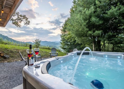 Hot tub view 1