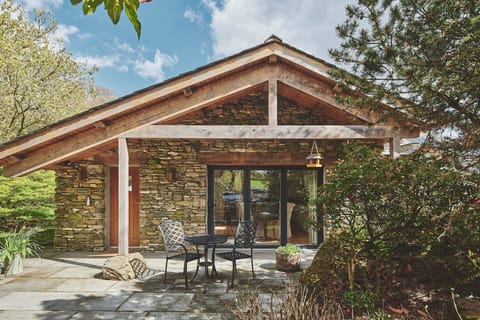 The exterior of Twitchers Cottage, Lake District