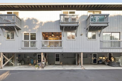 Ocean Glen  West #13 Carport at entry offers one parking space and keyless entry
