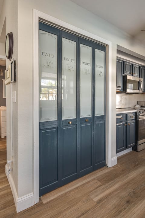 Large pantry in kitchen