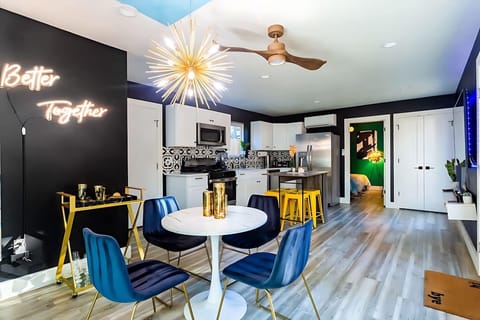 Dining Area For Four With Open Kitchen